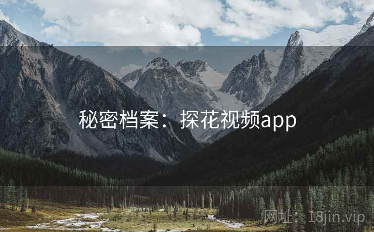 秘密档案：探花视频app