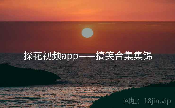 探花视频app——搞笑合集集锦