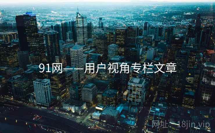 91网——用户视角专栏文章 91网——用户视角专栏文章